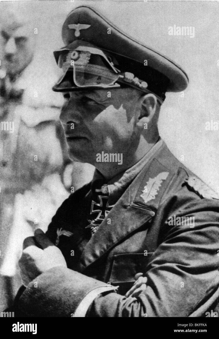 Rommel, Erwin, 15.11.1891 - 14.10.1944, German field marshal, portrait, 1941, in North Africa, Stock Photo