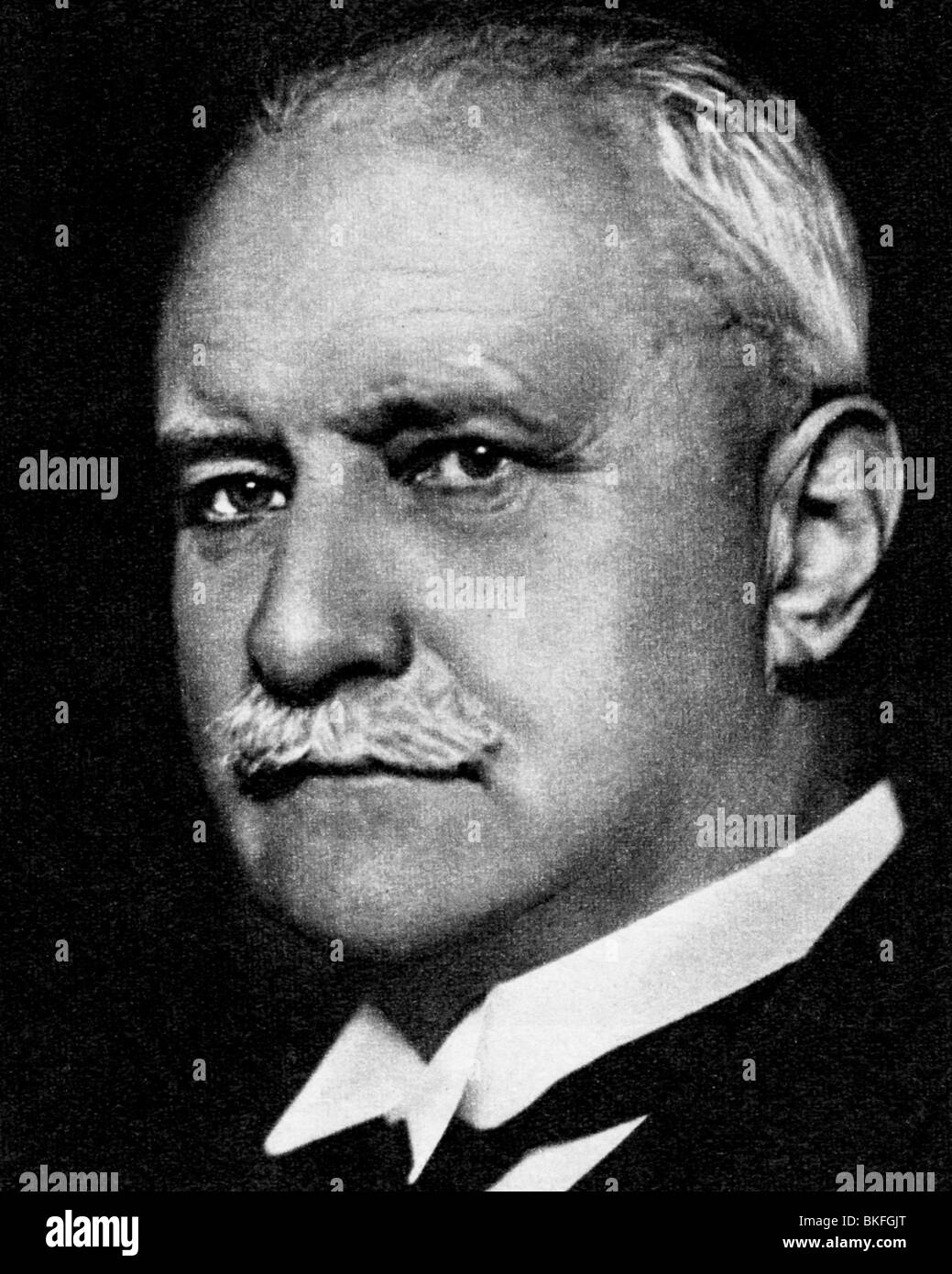 Bier, August, 24.11.1861 - 12. 3.1949, German physician, portrait, 1920s, , Stock Photo