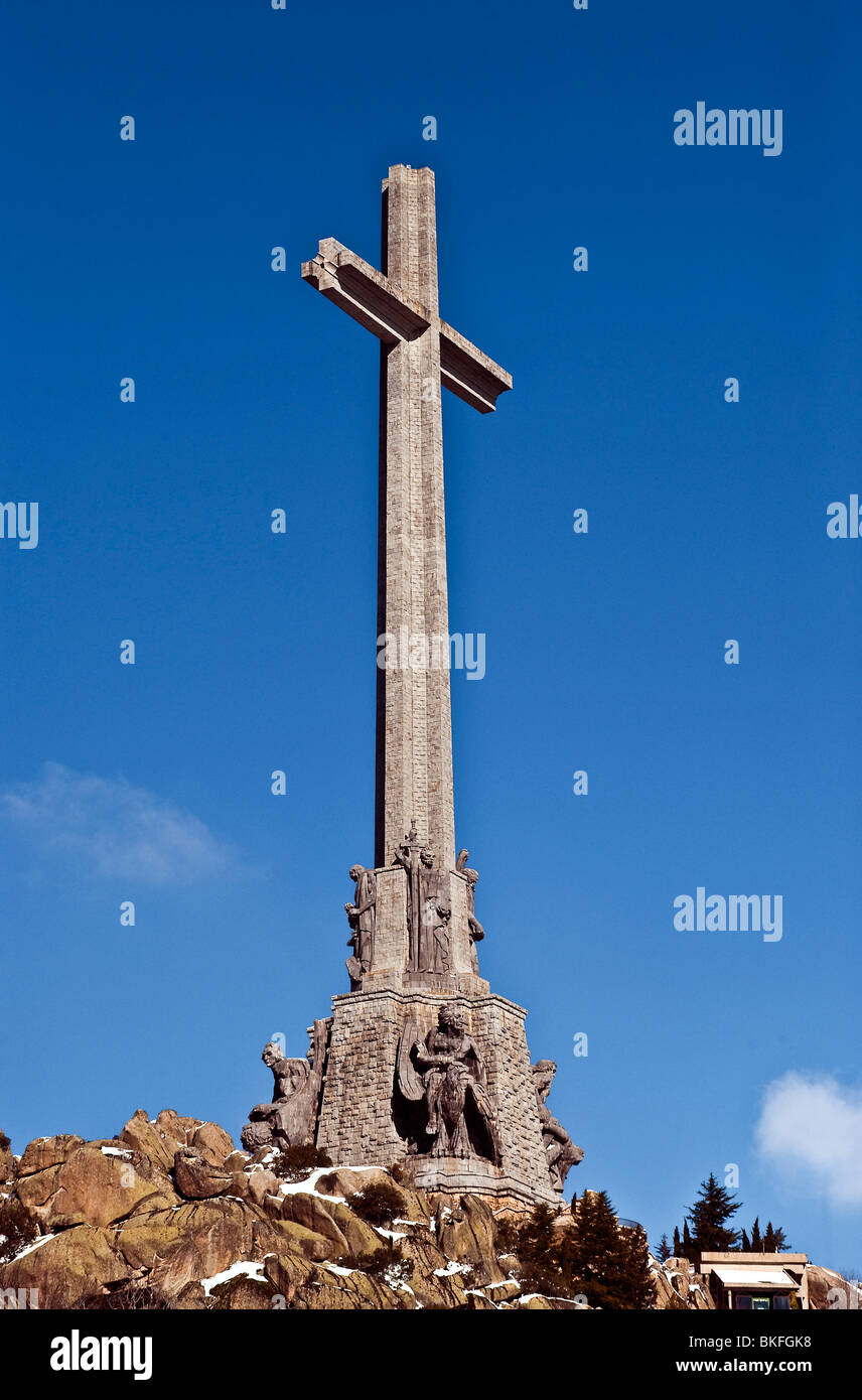 Valle de los Caidos, Guadarrama, Spain Stock Photo