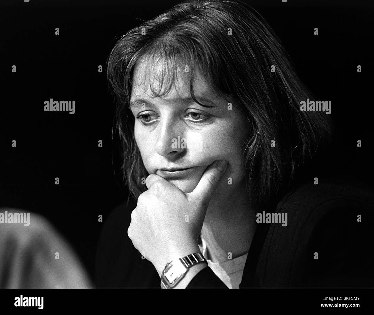 Leutheusser - Schnarrenberger, Sabine, * 26.7.1951, German politician (FDP), portrait, 1990s, Stock Photo