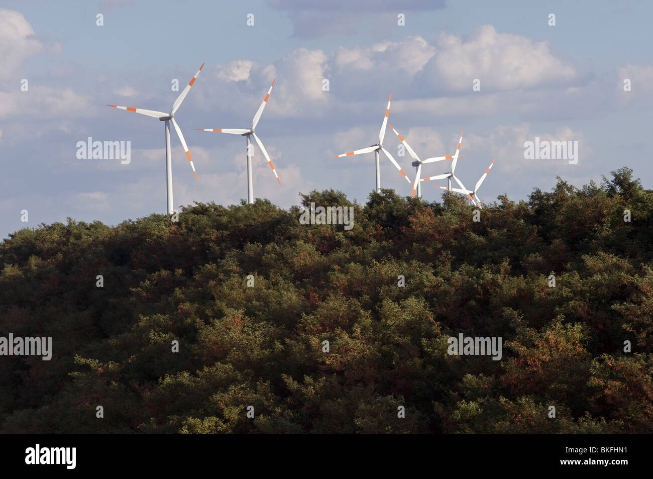 Wind farm Germany Stock Photo Alamy