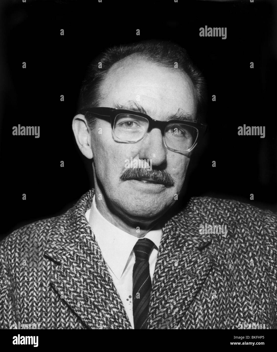 Schnurre, Wolfdietrich, 22.8.1920 - 9.6.1989, German author / writer, portrait, circa 1973, Stock Photo