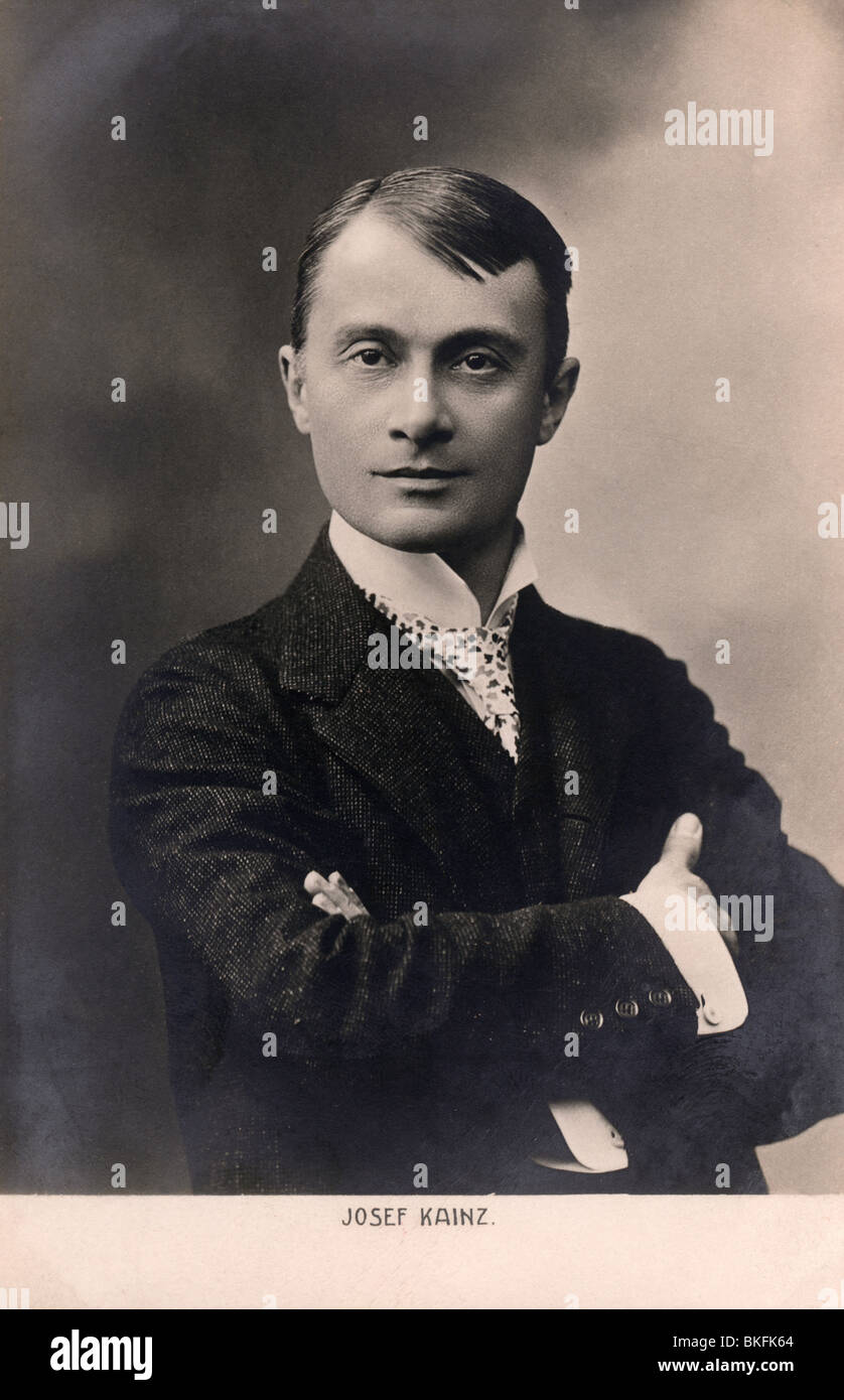 Kainz, Josef, 2.1.1858 - 20.9.1910, Austrian actor, half length ...