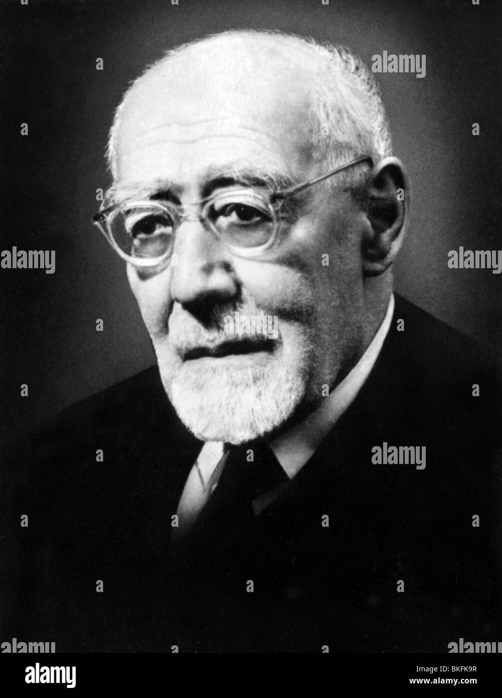 Baeck, Leo, 23.5.1873 - 2.11.1956, Jewish religion philosopher, portrait, 1950s, , Stock Photo