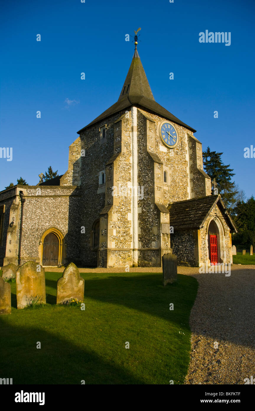 St Michaels Parish Church Mickleham Surrey England Stock Photo Alamy