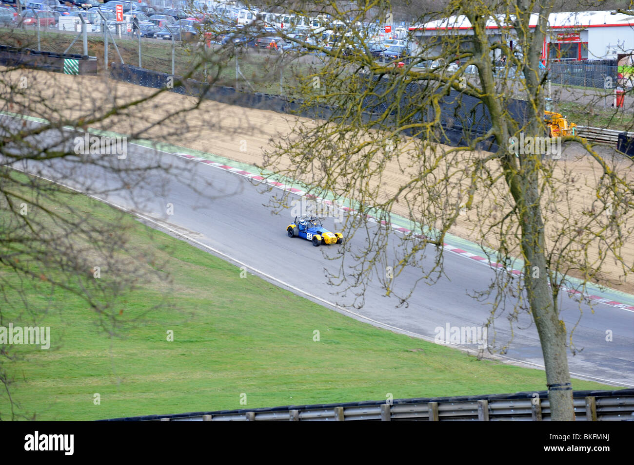 Westfield racing car Brands Hatch Stock Photo Alamy
