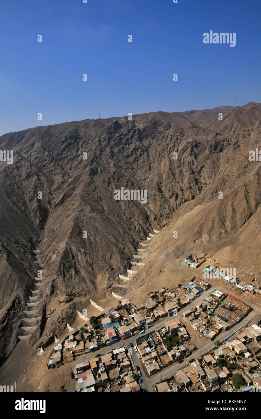 Aerial View of Antofagasta, Chile Stock Photo