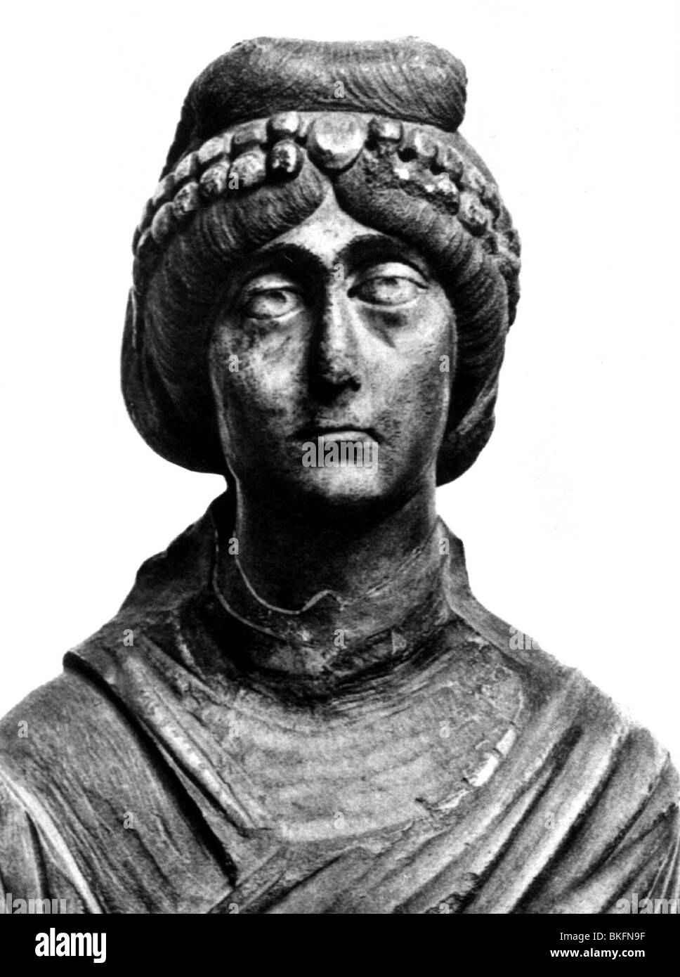 Helena, circa 250 - 326, saint, mother of Emperor Constantin 'The Great', statuette Aelia Flaccilla, Paris, , Stock Photo