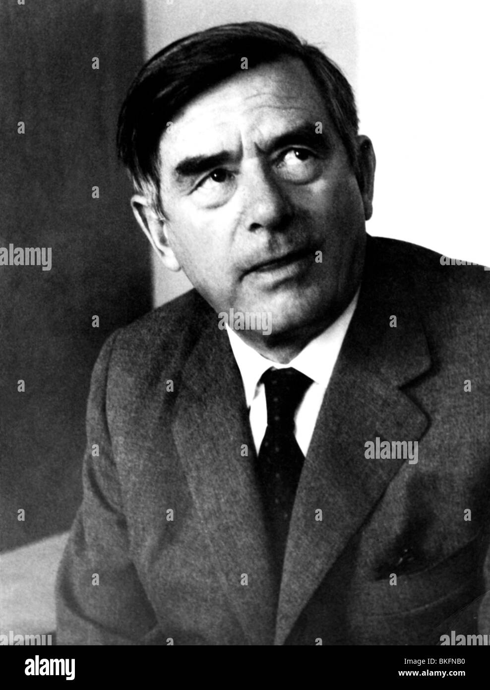Mann, Gottfried 'Golo', 27.3.1909 - 7.4.1994, German historian, author / writer, political scientist, son of Thomas Mann, half length, 1970s, Stock Photo
