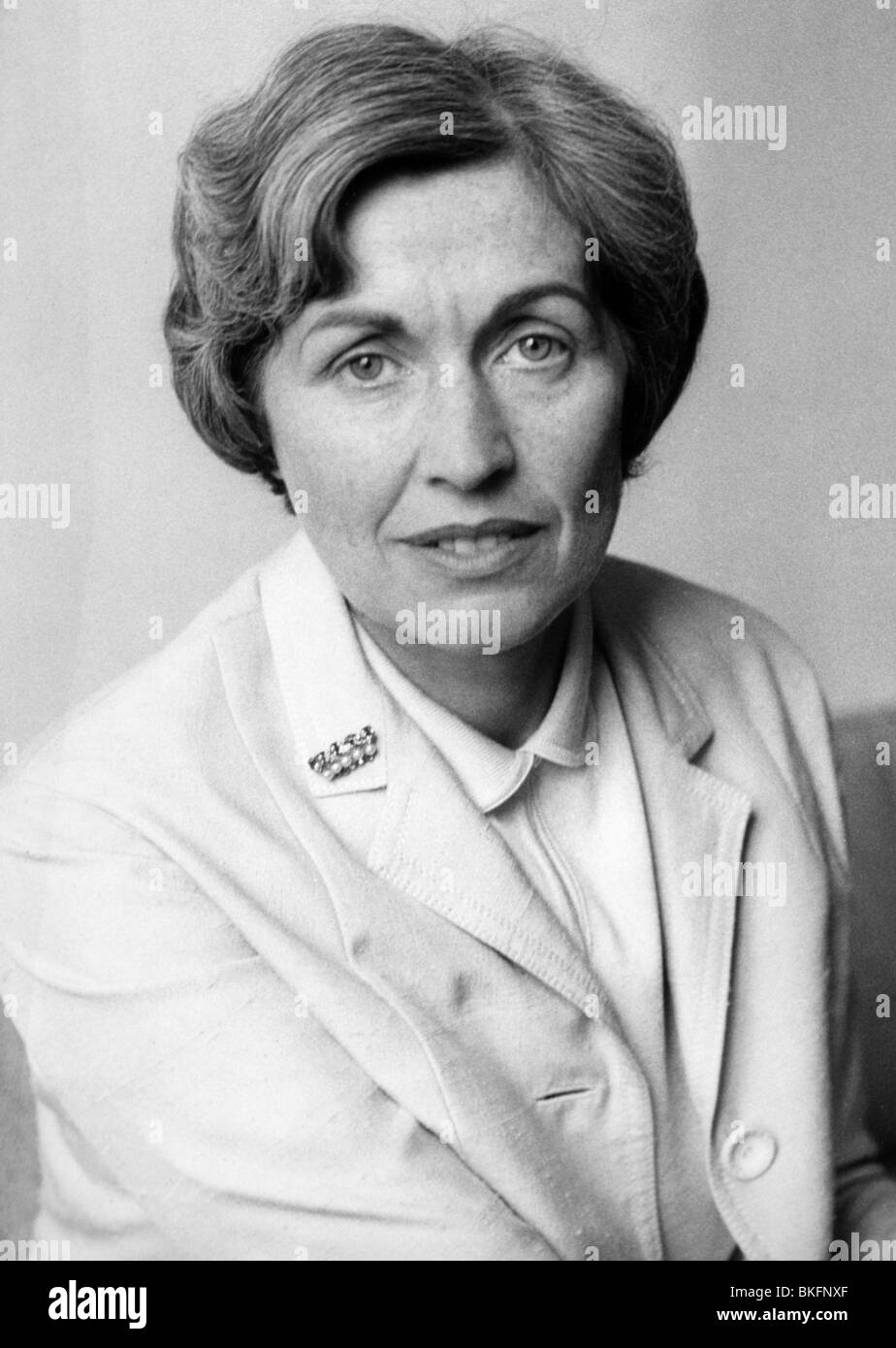 Hamm-Bruecher, Hildegard, * 11. 5.1921, German politician (FDP ...