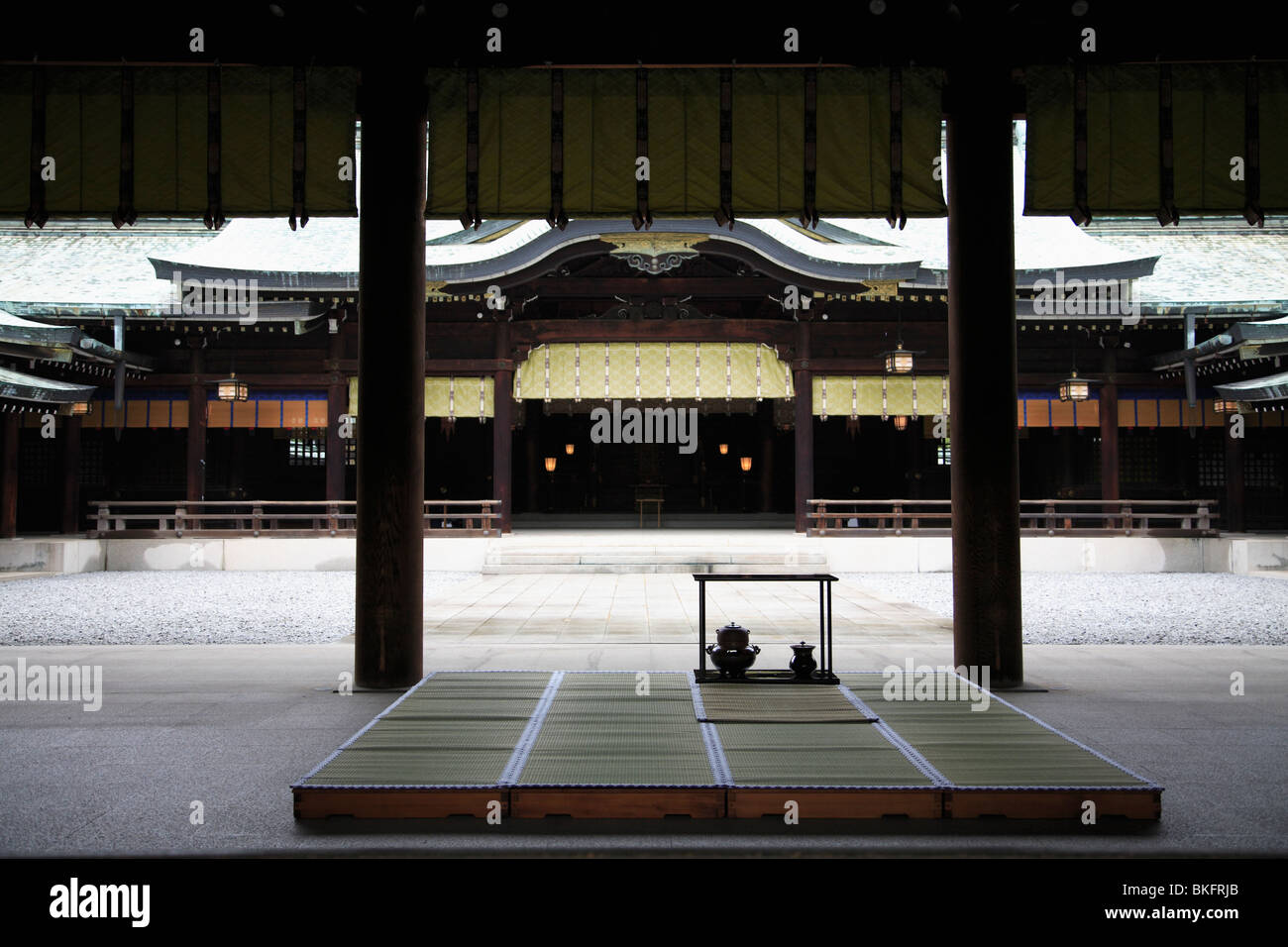 Meiji Jingu Shrine, Shinto Shrine, Tokyo, Japan, Asia Stock Photo