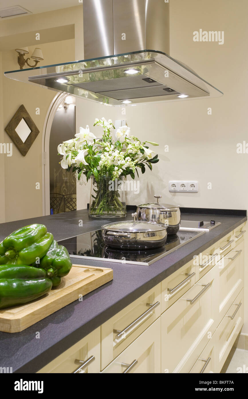 interiors modern kitchens extractors