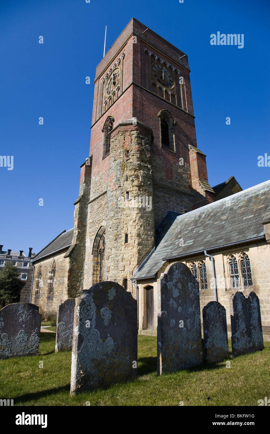 St Mary's church (13th Century origins) and graveyard, Petworth, West
