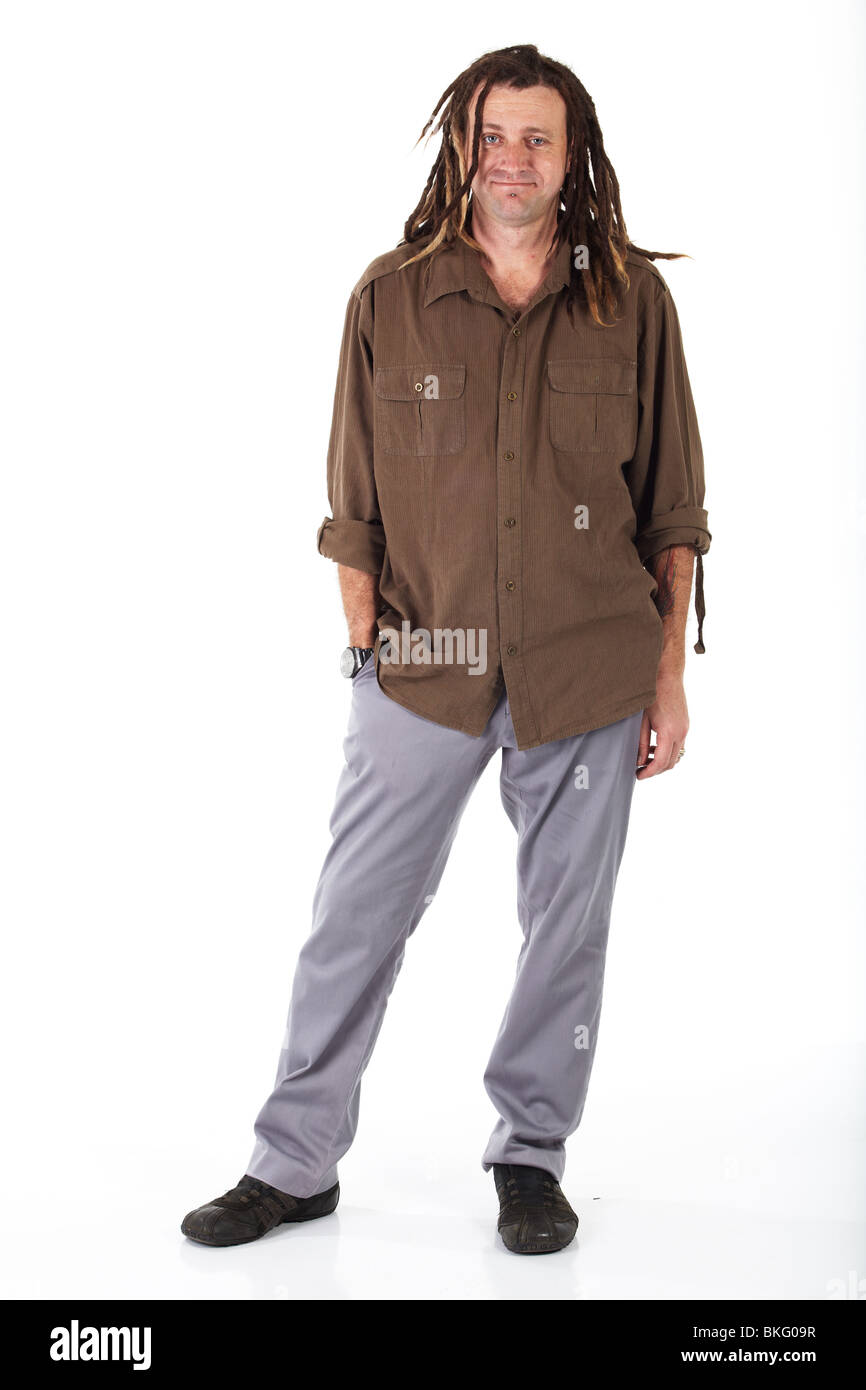 Man with dreadlocks hi-res stock photography and images - Alamy