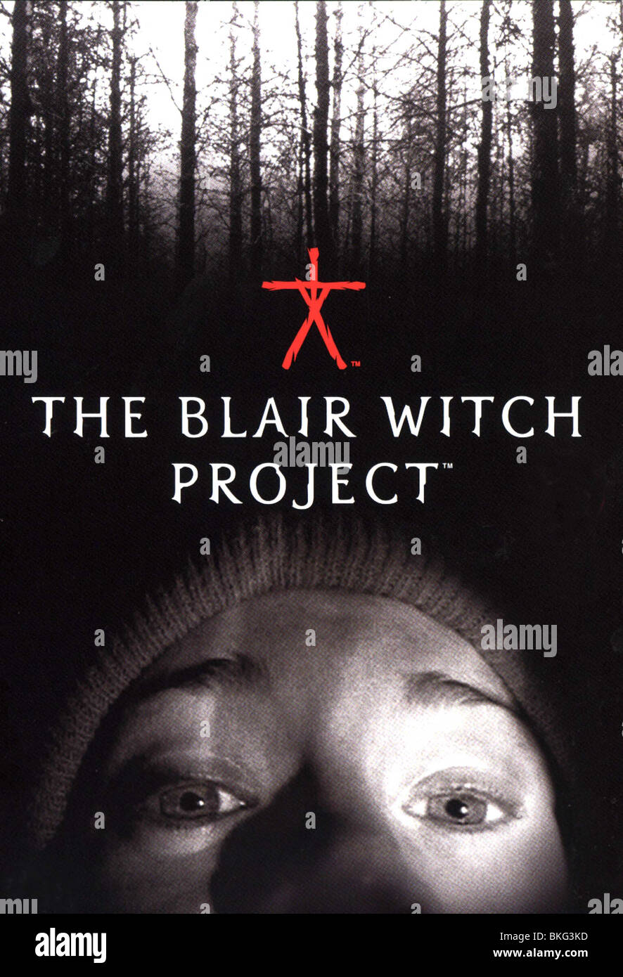 THE BLAIR WITCH PROJECT (1999) POSTER BWP 001 DVDS Stock Photo - Alamy