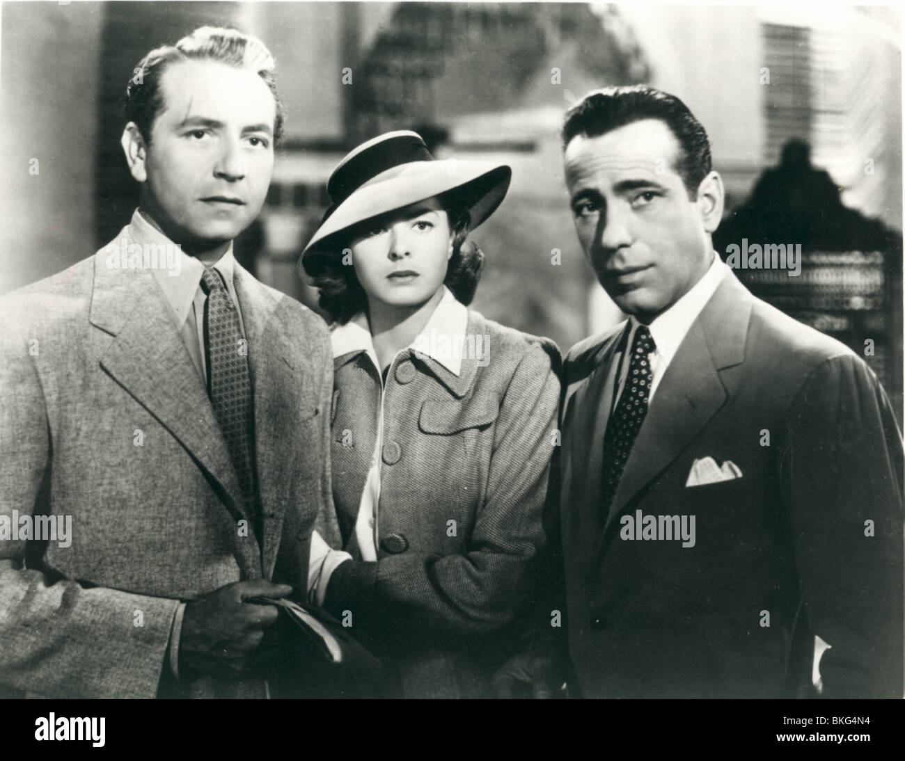 CASABLANCA (1942) PAUL HENREID, INGRID BERGMAN, HUMPHREY BOGART CAS