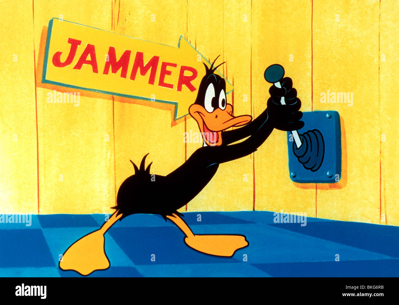 DAFFY DUCK (ANI) ANIMATED DAFFY DUCK (CHARACTER) DFDK 001 CP Stock Photo