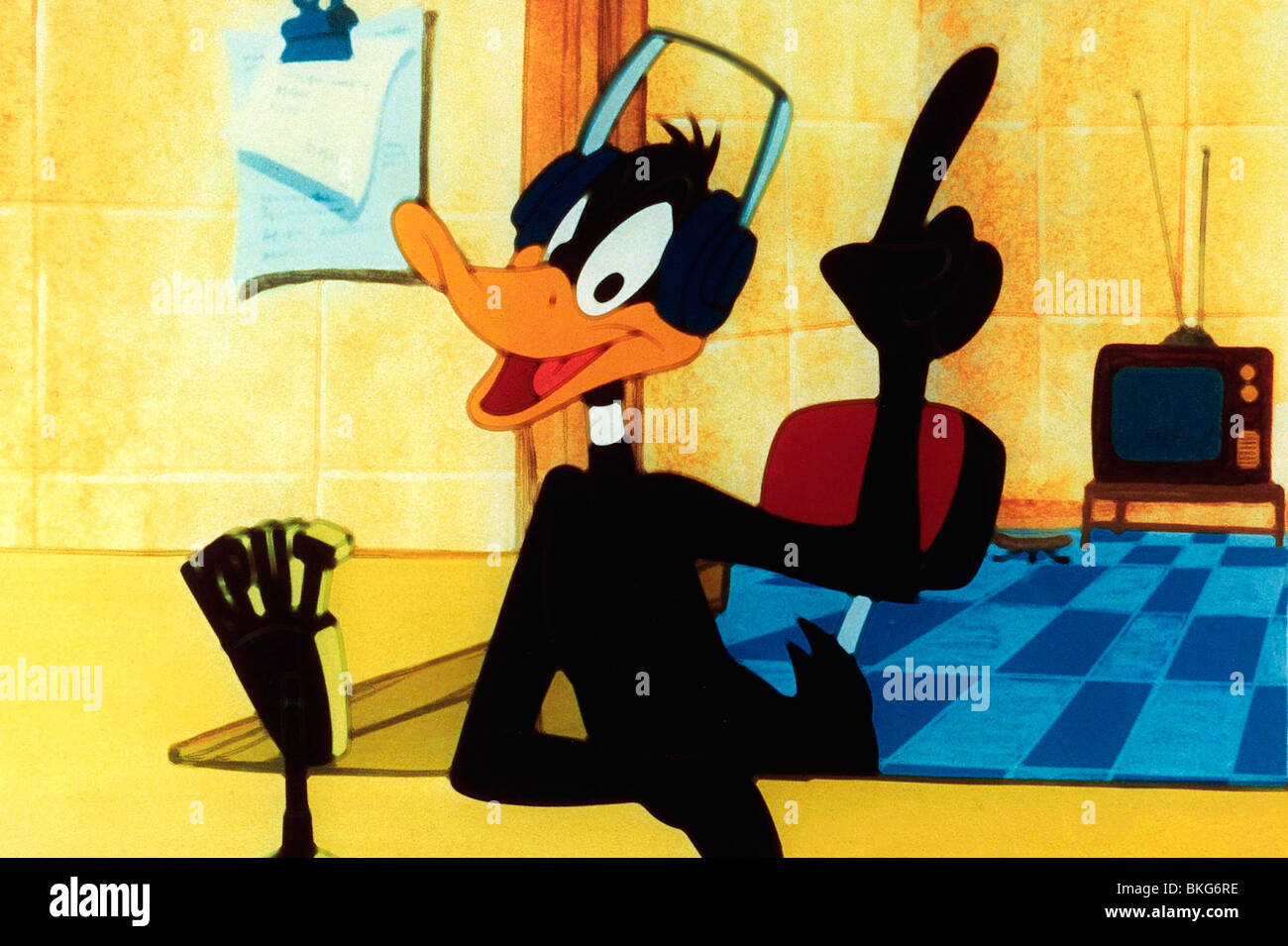 DAFFY DUCK (ANI) ANIMATED DAFFY DUCK (CHARACTER) DFDK 002 CP Stock Photo