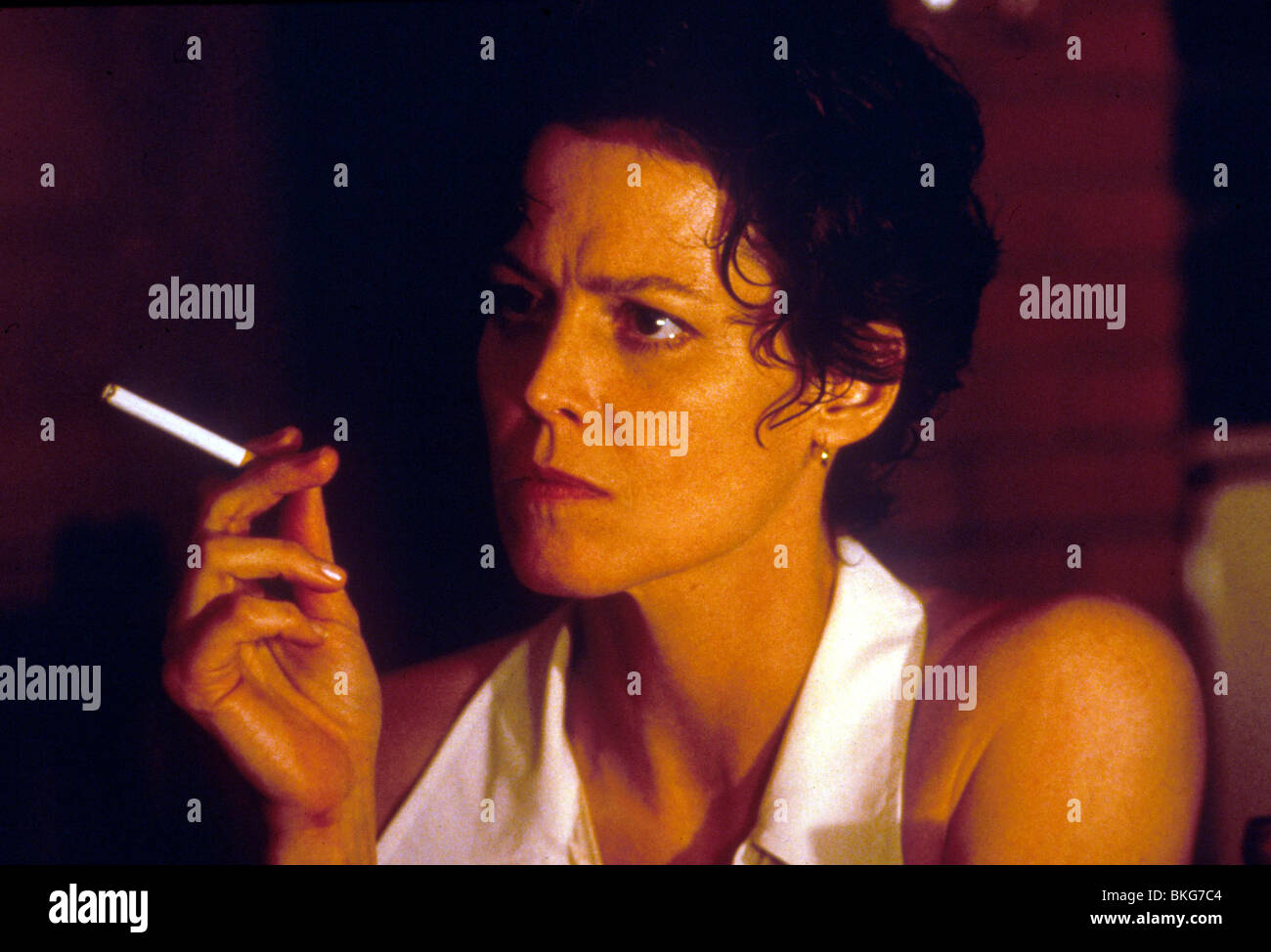 does sigourney weaver smoke cigarettes Death maiden 1995 sigourney weaver hi-res stock photography and images