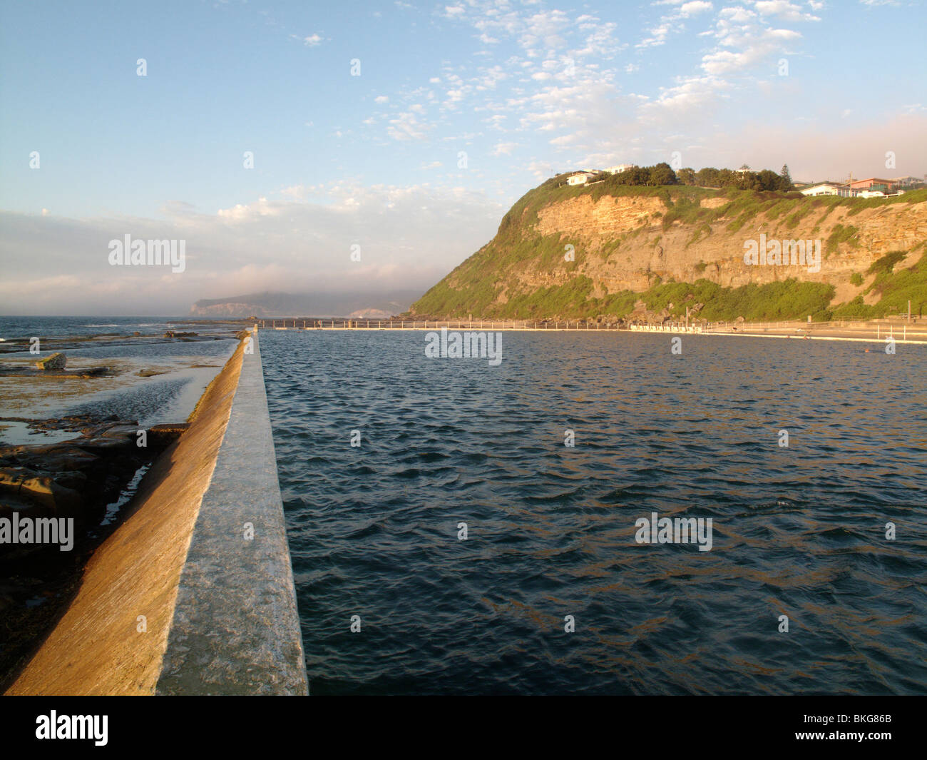 Merewether Ocean Baths in Newcastle, New South Wales, Australia Stock Photo