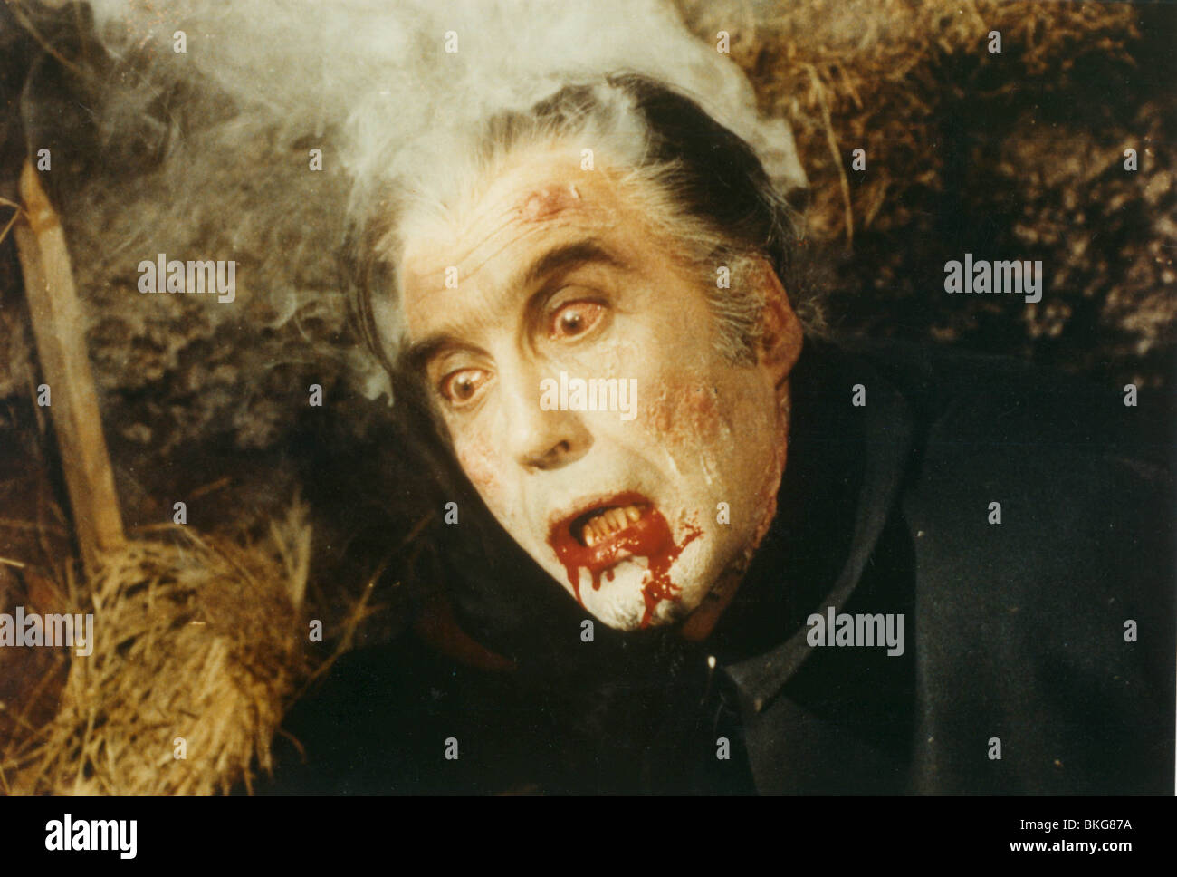 DRACULA A.D. 1972 (1972) CHRISTOPHER LEE DR72 001CP Stock Photo