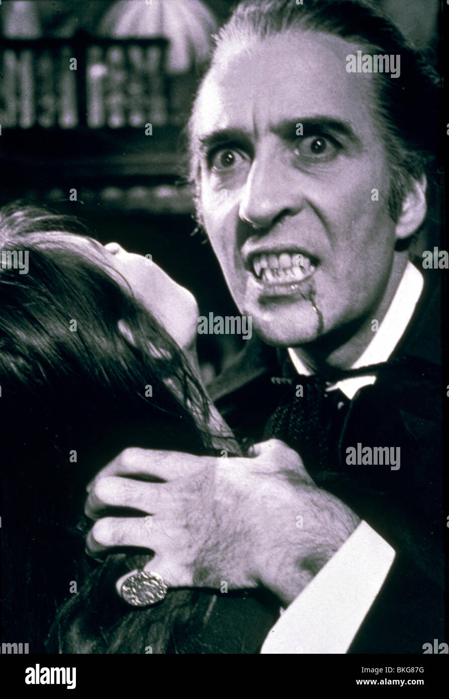 DRACULA A.D. 1972 (1972) CHRISTOPHER LEE DR72 002 Stock Photo