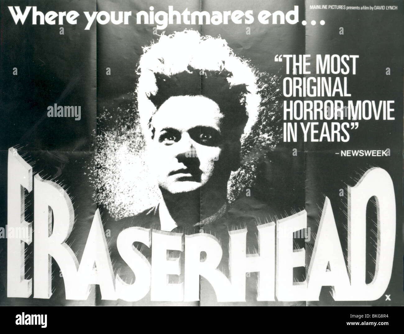 ERASERHEAD 1976 POSTER Stock Photo Alamy