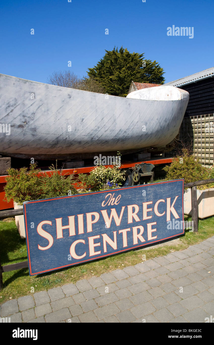 Shipwreck Center, Arreton Barns, Craft Village, Isle of Wight, England, UK, GB. Stock Photo