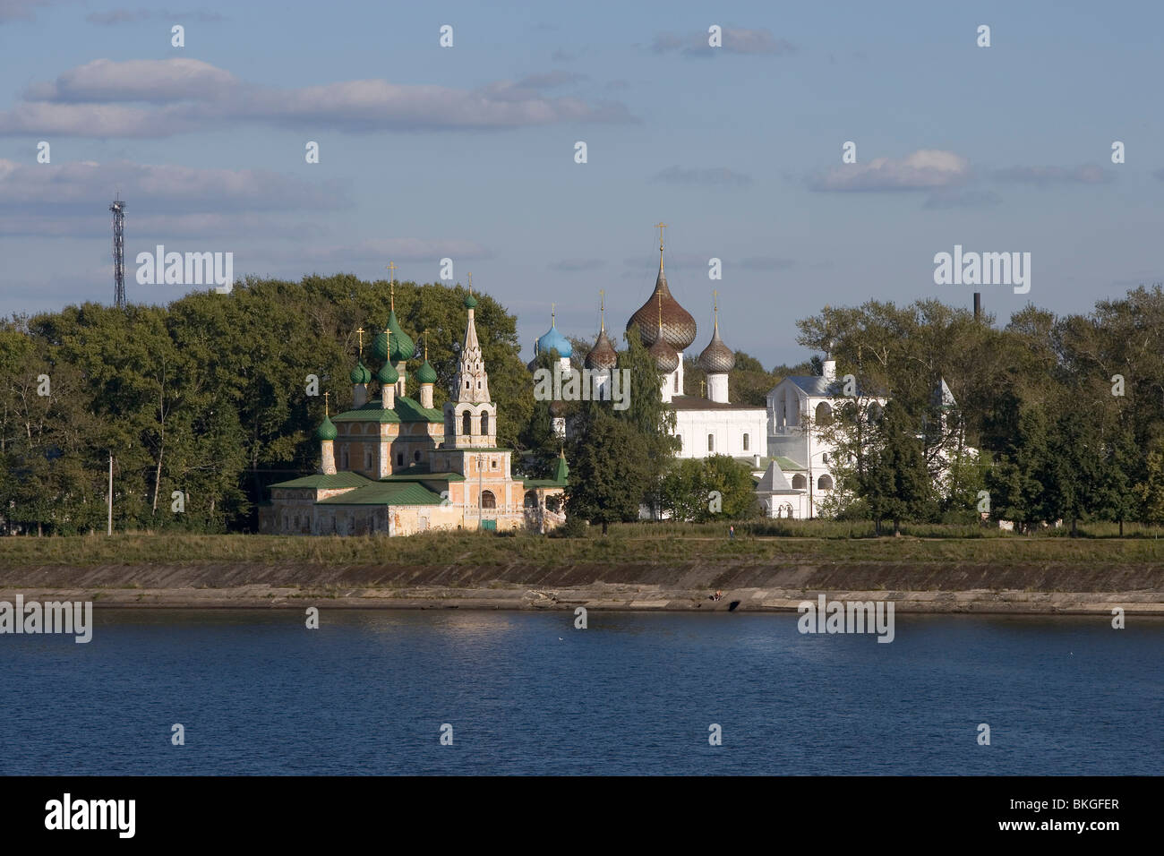 Russia Golden Ring Uglich Volga River Church of the Nativity of St John ...
