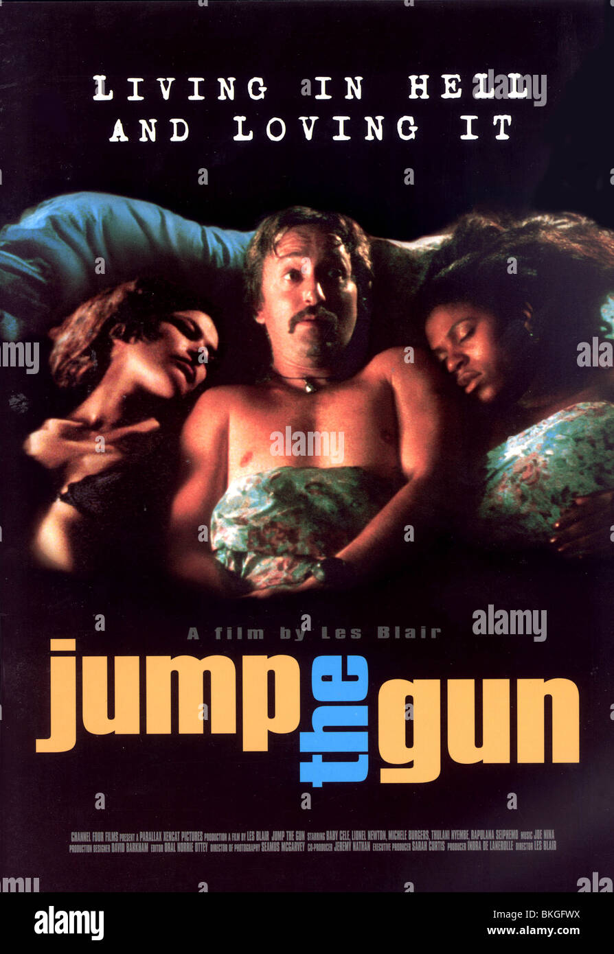 JUMP THE GUN 1997 POSTER Stock Photo Alamy