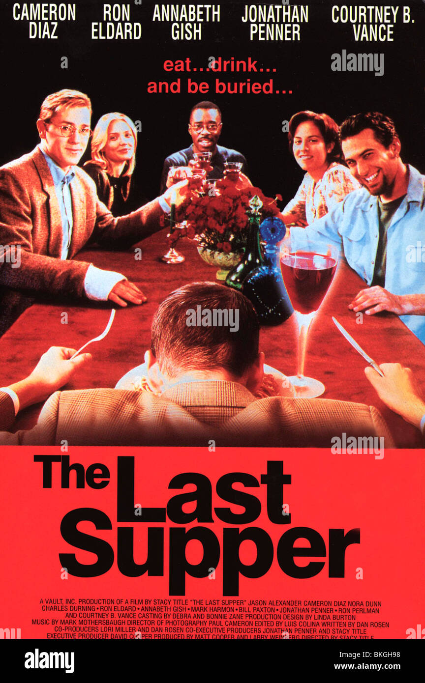 THE LAST SUPPER (1995) STACY TITLE (DIR) LSUP 001 VS Stock Photo