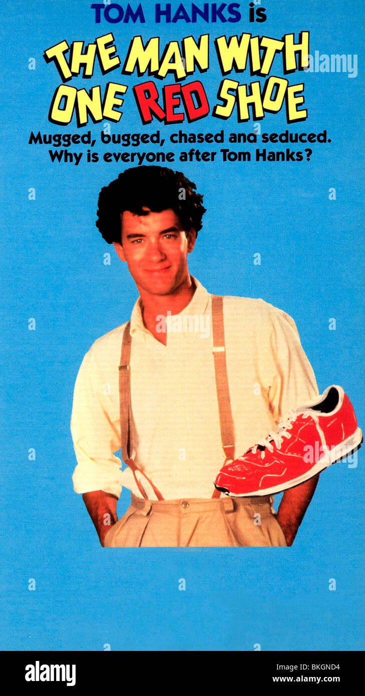 THE MAN WITH ONE RED SHOE (1985) POSTER MORS 001 VS Stock Photo - Alamy