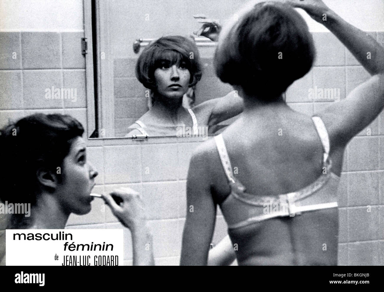 MASCULINE-FEMININE (1966) MARLENE JOBERT MCFM 004 P Stock Photo