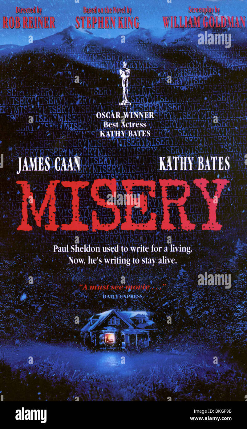 Misery 1990 Poster Stock Photo Alamy