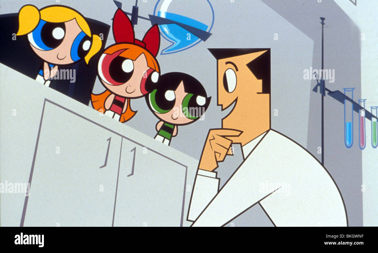 THE POWERPUFF GIRLS: THE MOVIE (2002) ANIMATED PWPG 006 Stock Photo