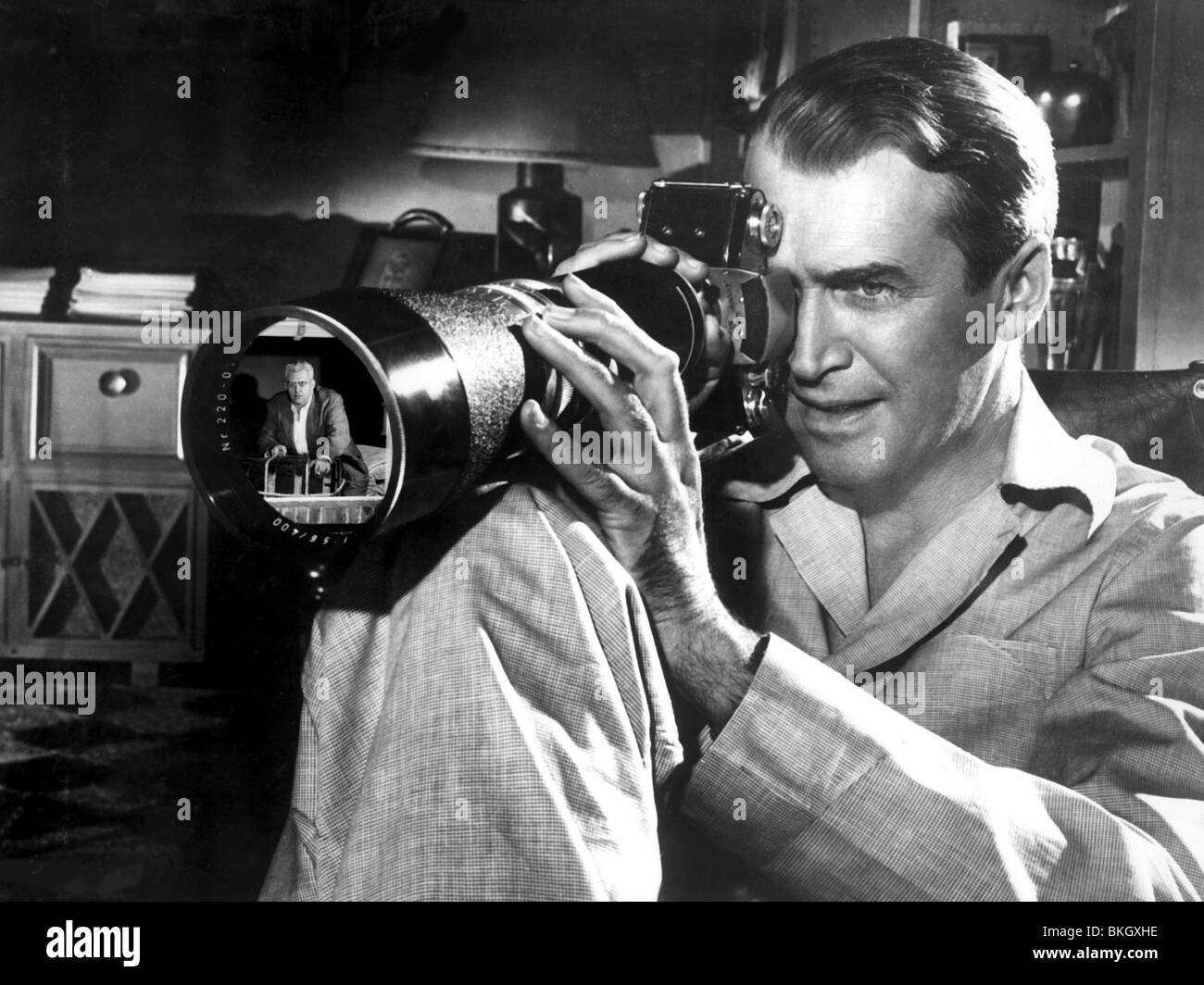 REAR WINDOW 1954 JAMES STEWART Stock Photo Alamy