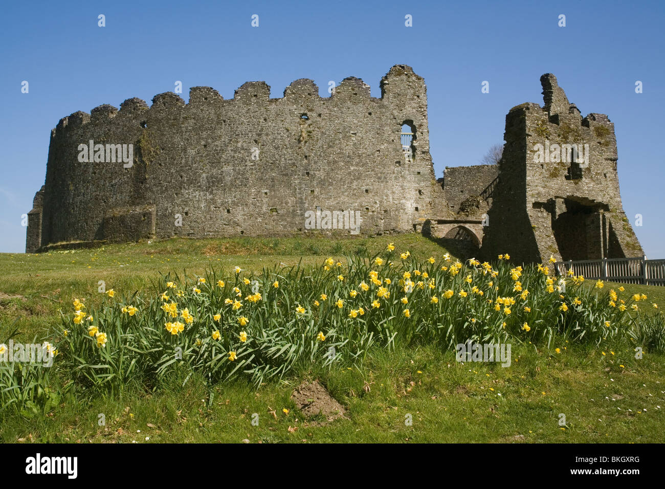 England Cornwall Lostwithiel Restormel castle Stock Photo