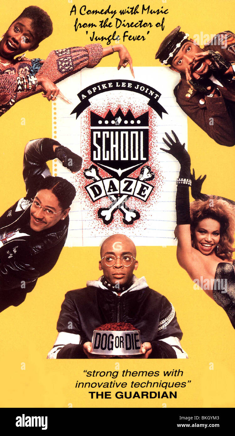 SCHOOL DAZE -1988 POSTER Stock Photo - Alamy