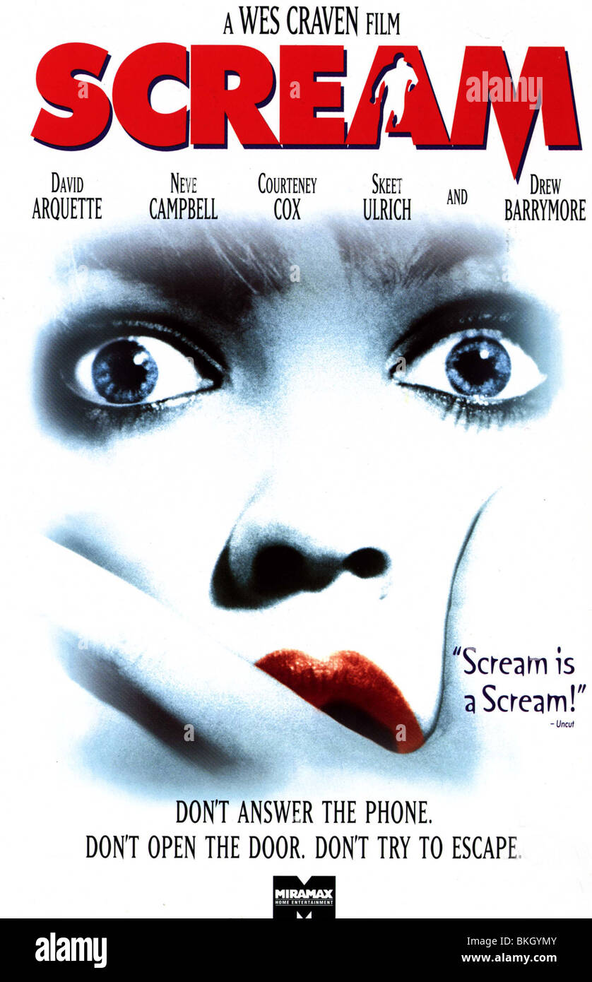 scream movie posters