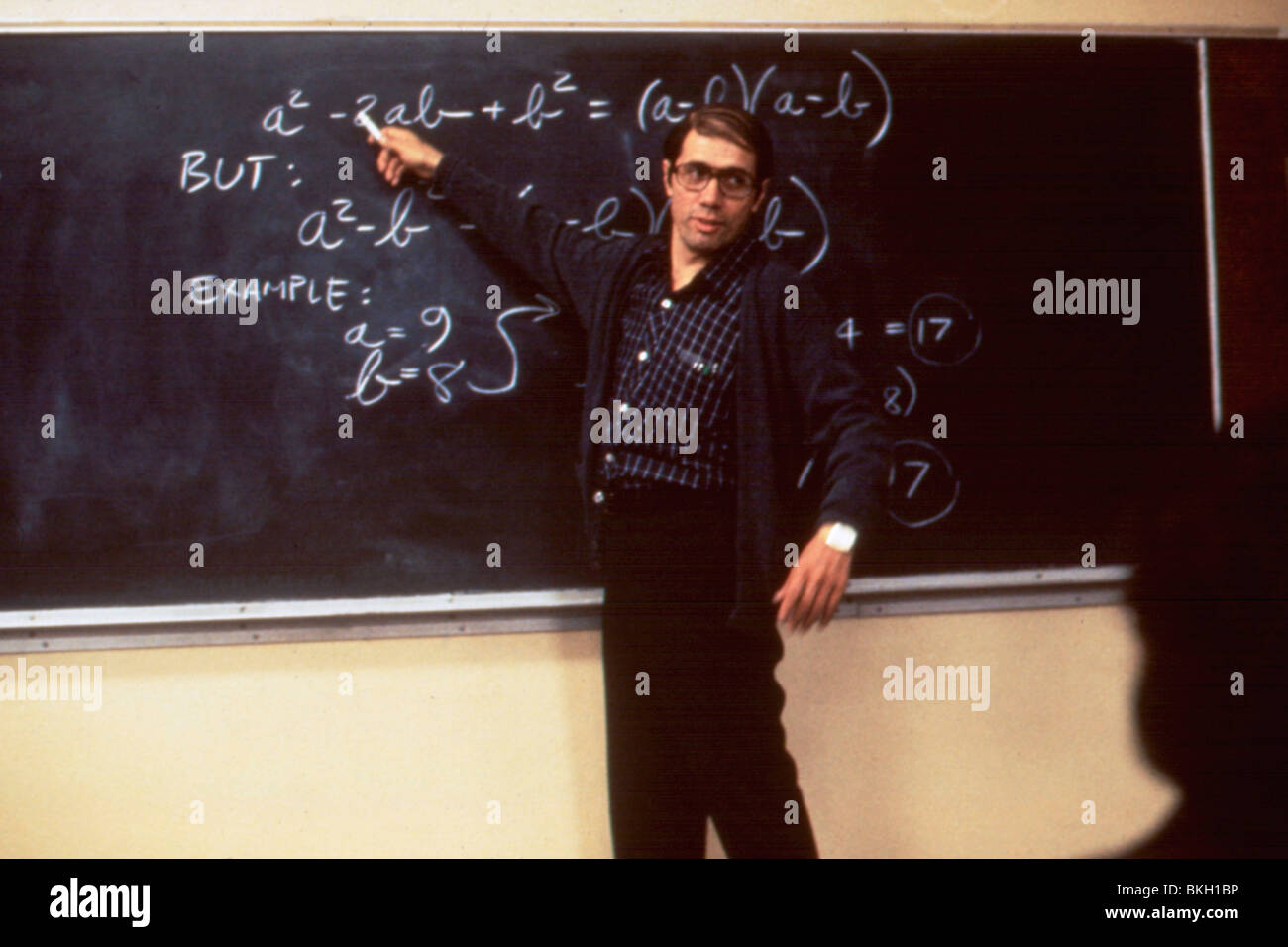 STAND AND DELIVER (1988) EDWARD JAMES OLMOS SAD 003 Stock Photo