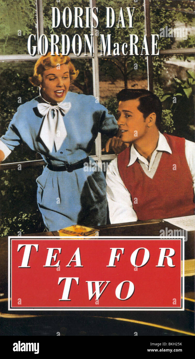 TEA FOR TWO 1950 POSTER Stock Photo Alamy