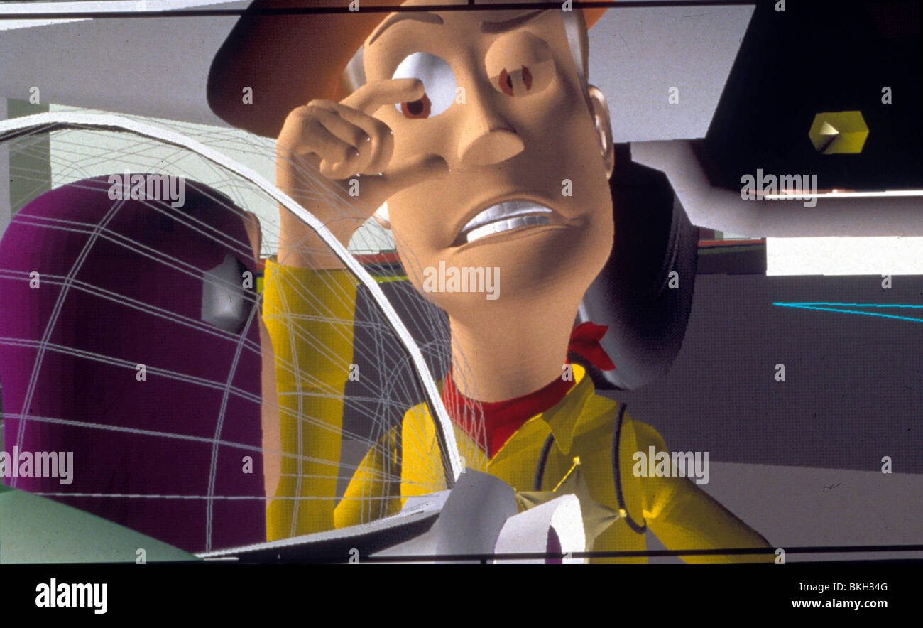 TOY STORY (1995) ANIMATED WOODY CREDIT DISNEY TYSY 006 L Stock Photo