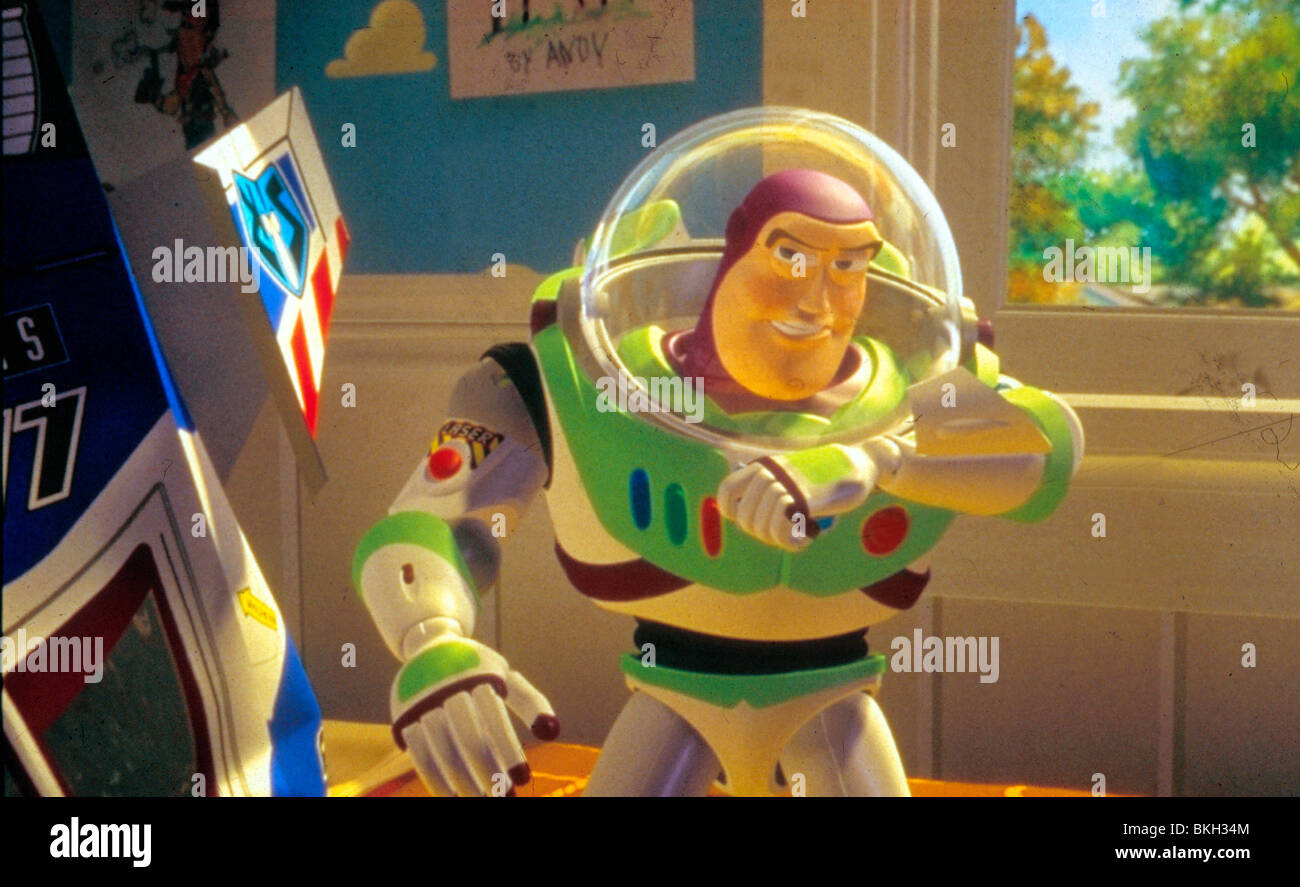 TOY STORY (1995) ANIMATED BUZZ LIGHTYEAR CREDIT DISNEY TYSY 008 H Stock Photo