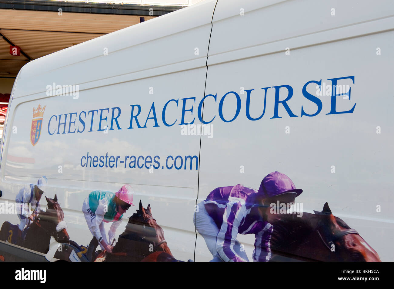 Chester Racecourse UK Stock Photo