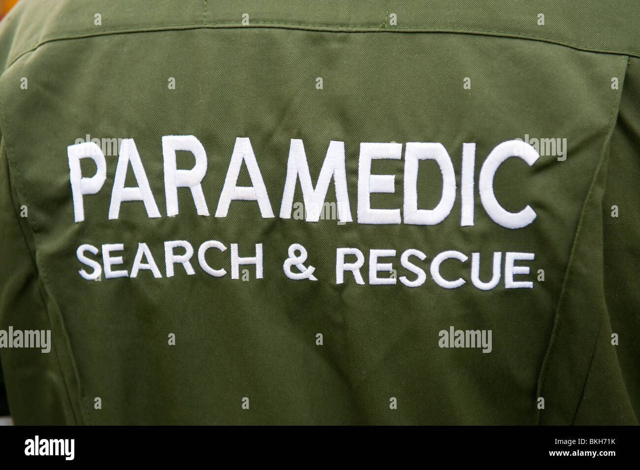 Paramedic Search & Rescue Stock Photo