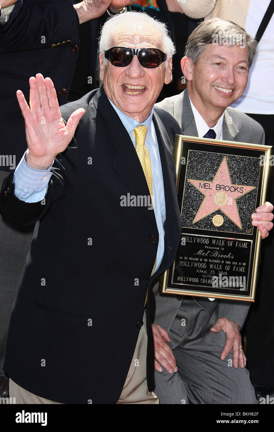 MEL BROOKS MEL BROOKS STAR ON THE HOLLYWOOD WALK OF FAME HOLLYWOOD LOS