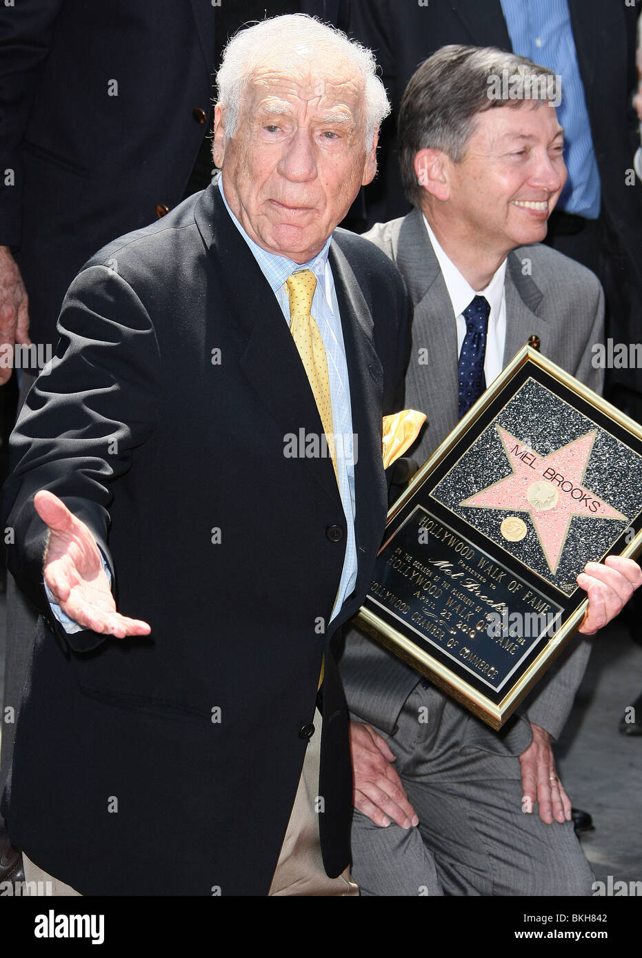 MEL BROOKS MEL BROOKS STAR ON THE HOLLYWOOD WALK OF FAME HOLLYWOOD LOS