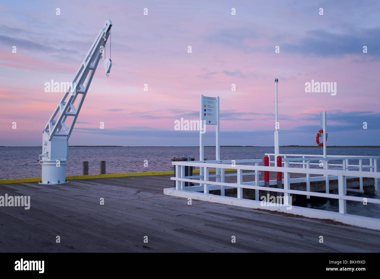 Berthing dock, Victoria, Australia Stock Photo Alamy