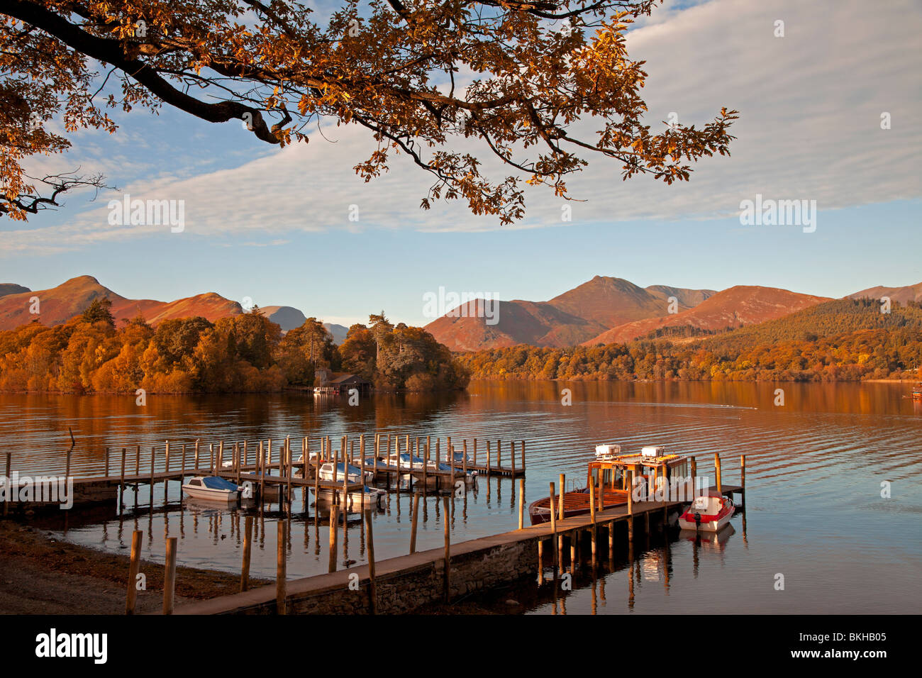 Derwentwater catbells lake district hires stock photography and images