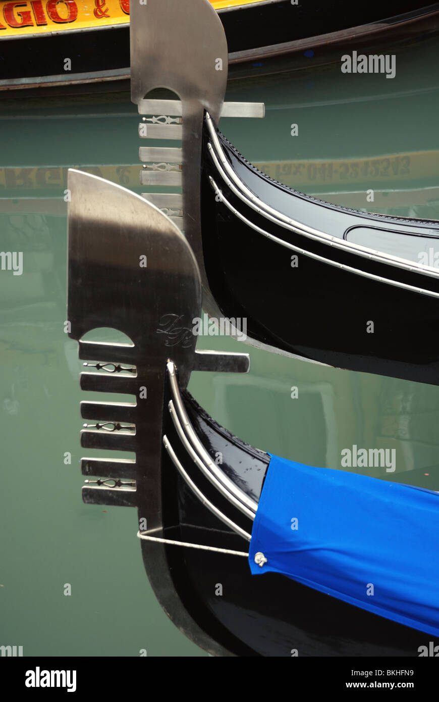 Prow of a gondola in venice hi-res stock photography and images - Alamy